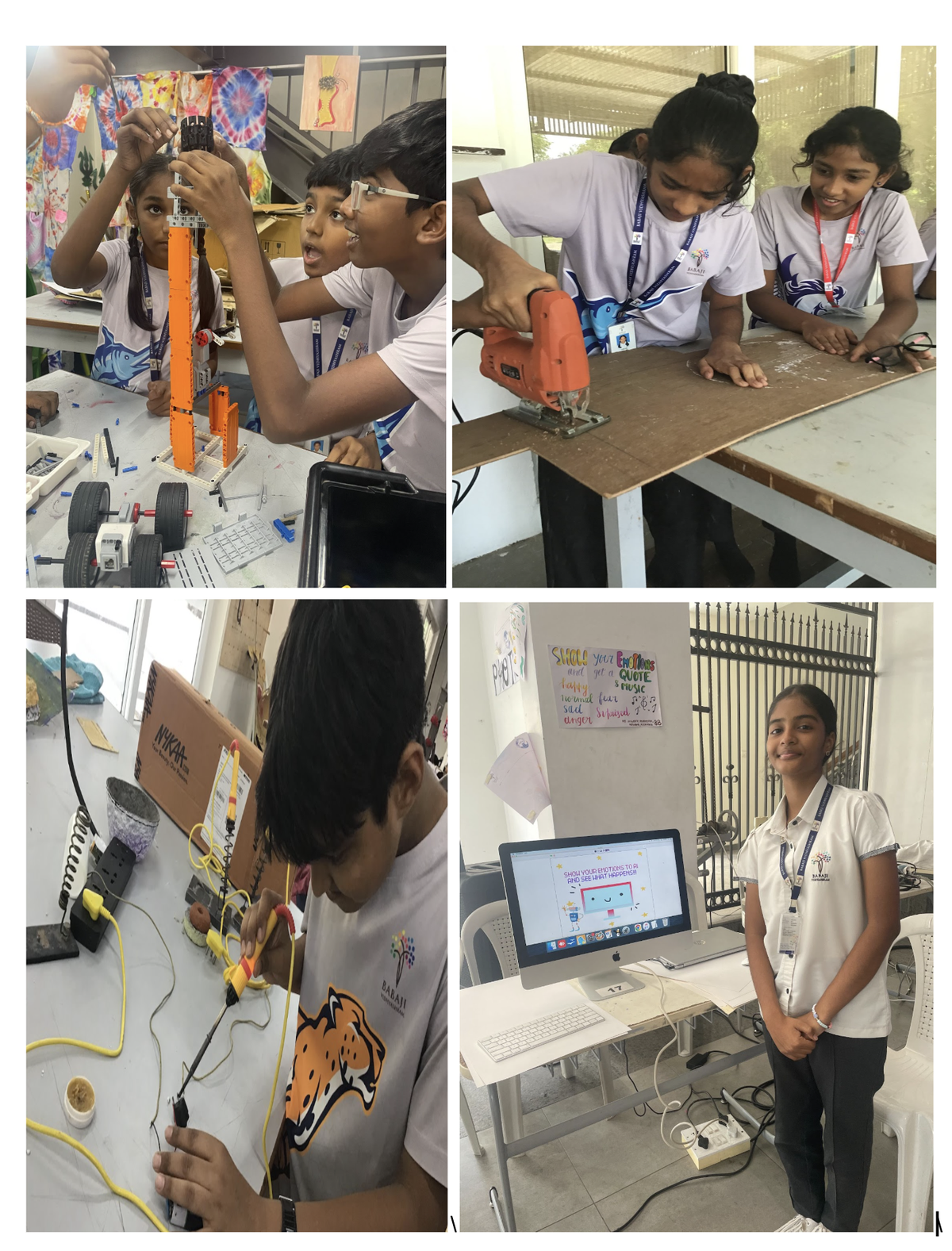 Students at Babaji Vidhyashram engage in dynamic learning activities. | Photo: Special Arrangement