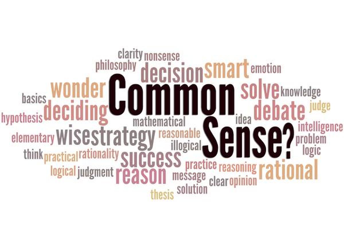 What is common sense? - The Hindu