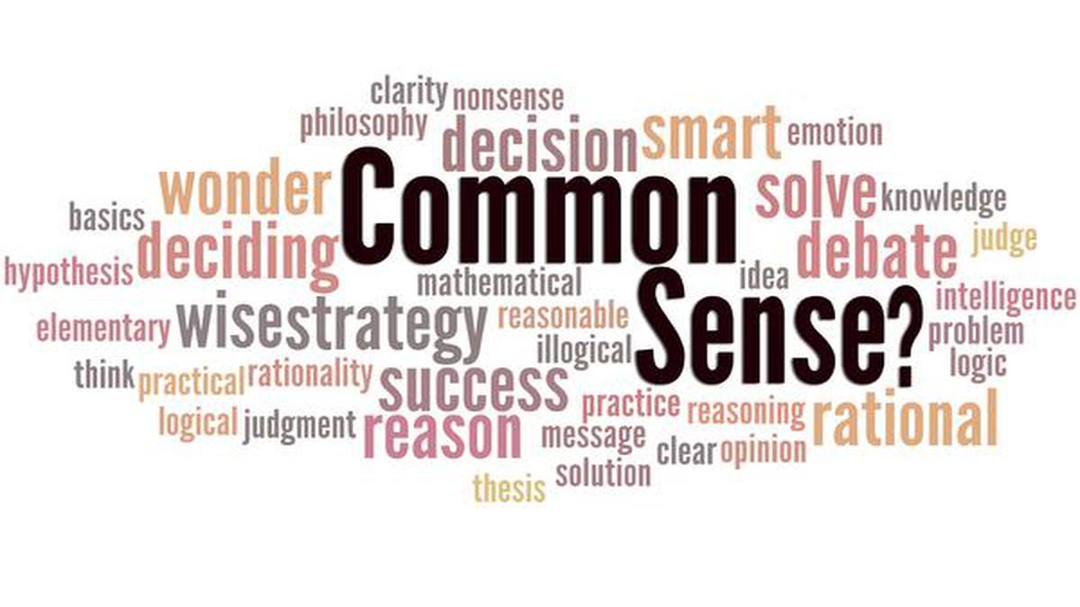 What is common sense? - The Hindu