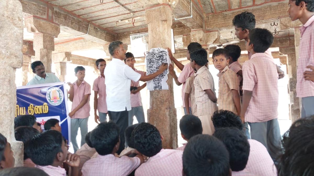 In Tamil Nadu, careers in Archaeology, Epigraphy leverage love of history  and language