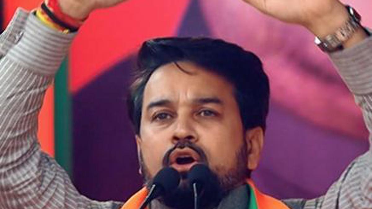 ECI serves notice on Anurag Thakur over controversial remark