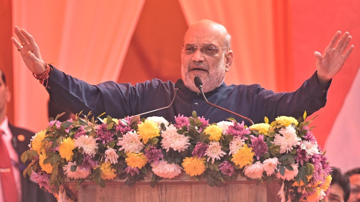 Delhi Assembly polls: Delhi left behind as AAP kept fighting with Centre, says Amit Shah