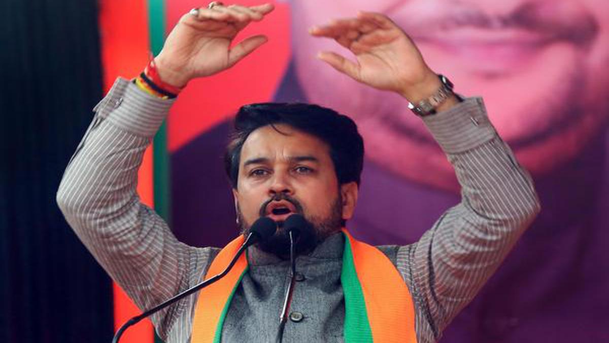 Anurag Thakur, Parvesh Sahib Singh barred from poll campaign in Delhi for 3, 4 days respectively