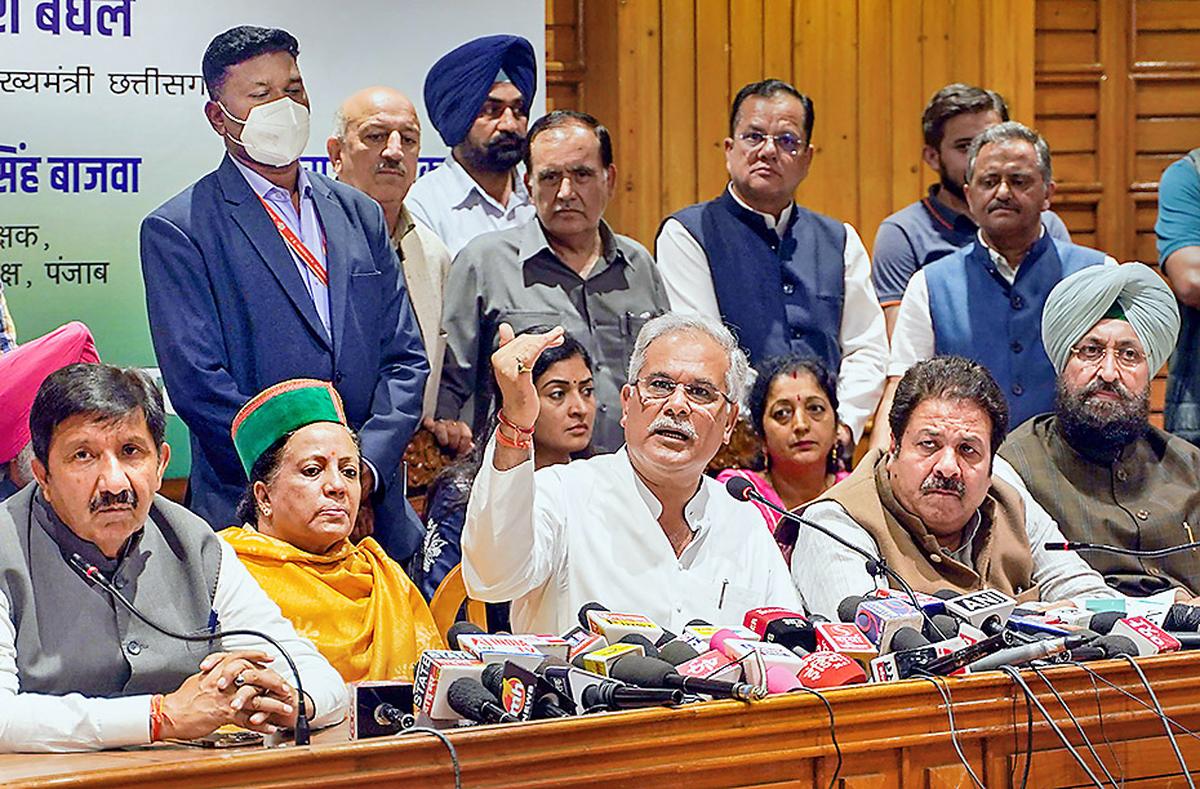 Himachal Pradesh Assembly polls | Congress contesting under collective leadership, says Bhupesh Baghel