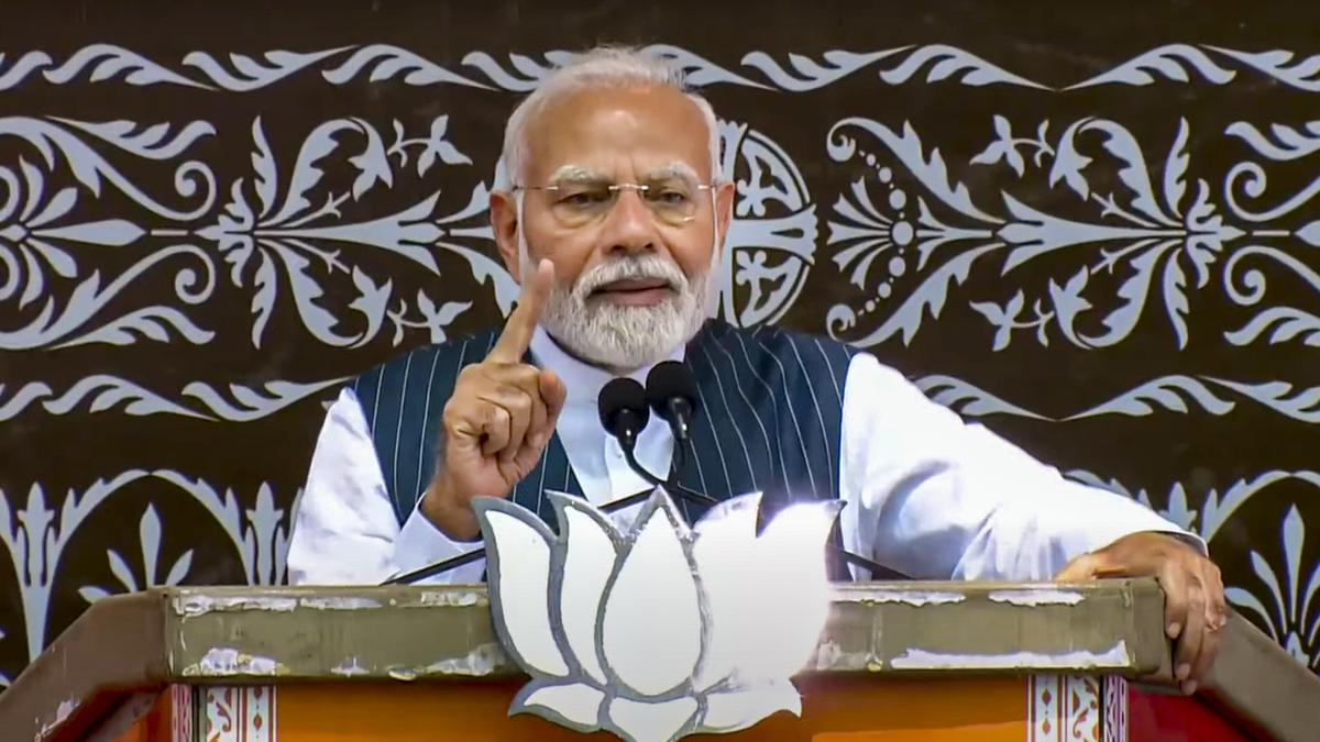 Jammu and Kashmir Assembly elections: Terrorism breathing its last in J&K, says PM Modi