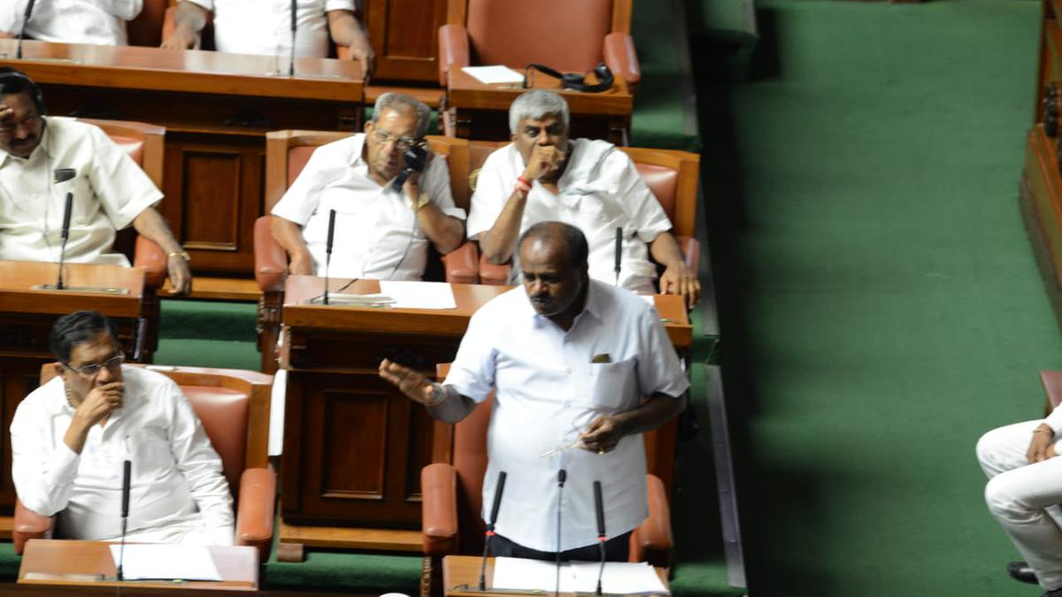 Karnataka Assembly Floor Test | Kumaraswamy Wins Trust Vote With 116 ...