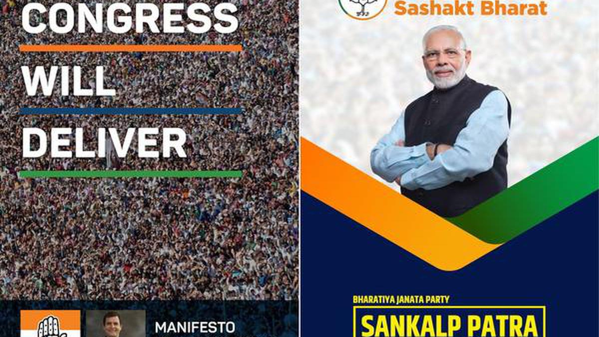 A comparison of BJP, Congress manifestoes The Hindu