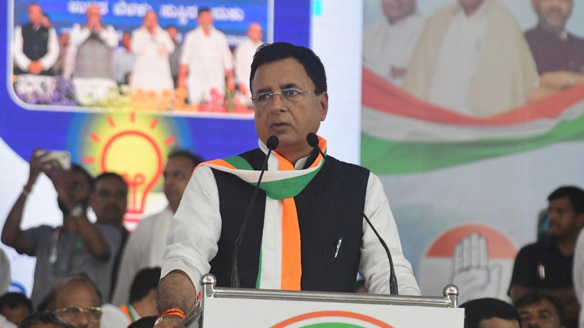 Lok Sabha polls | ECI bans Randeep Surjewala from campaigning for 48 hours over remarks on Hema Malini