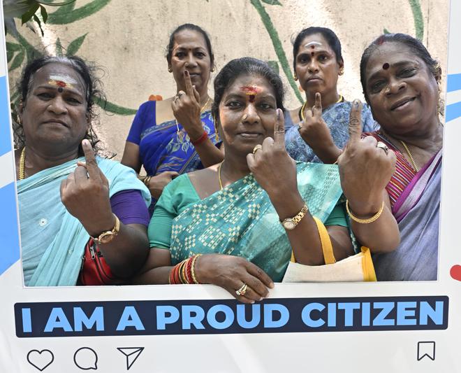 Jumping the gun on polling day 9 5
