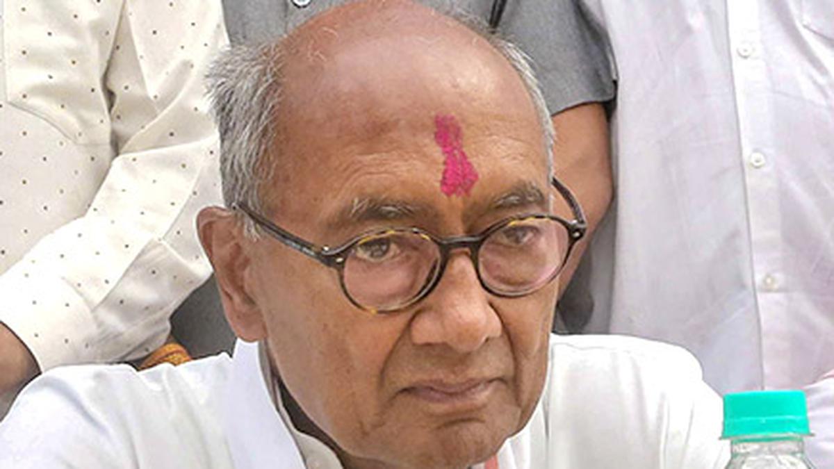 Digvijaya Singh questions reliability of EVMs; says let voters put VVPAT slips into ballot box