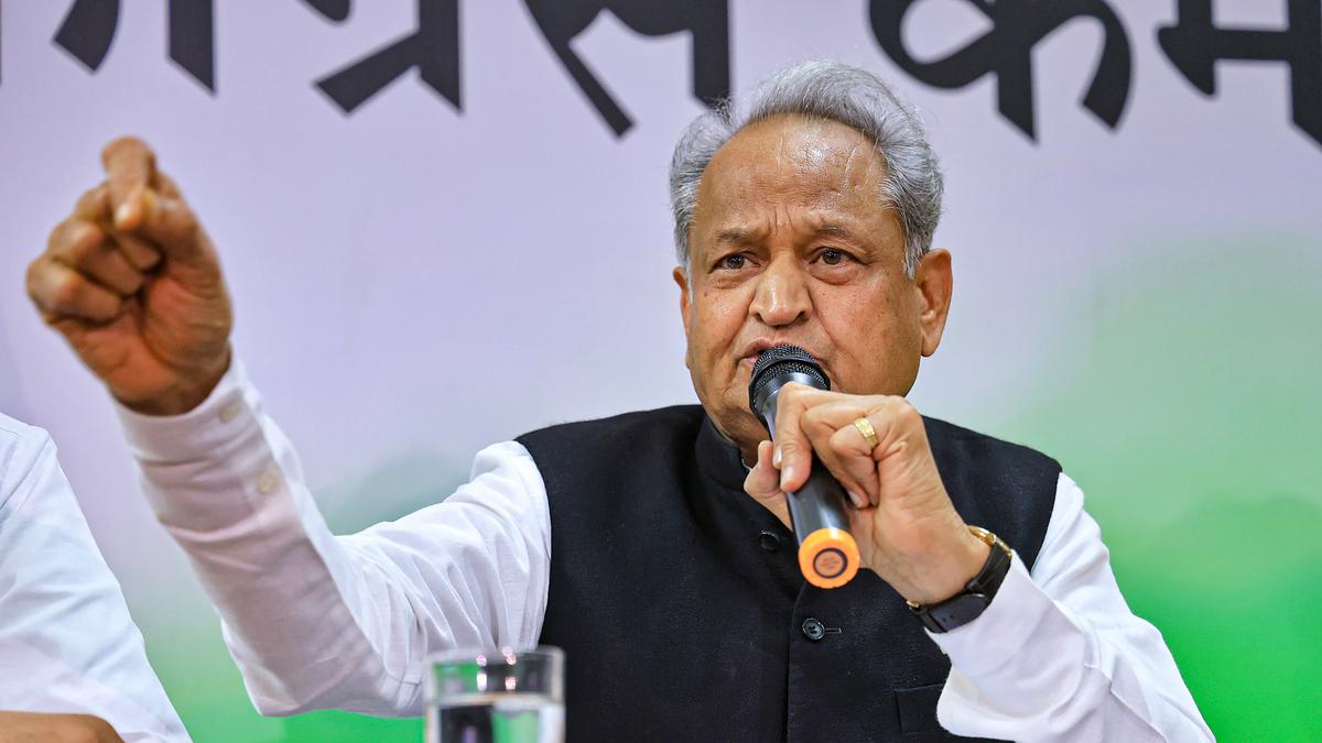 Old Pension Scheme, laptop for college students, English medium schools among Rajasthan CM Ashok Gehlot's five guarantees