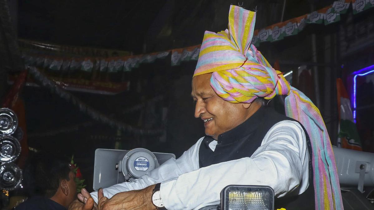 Ashok Gehlot accuses BJP of hatching conspiracies to win Assembly elections