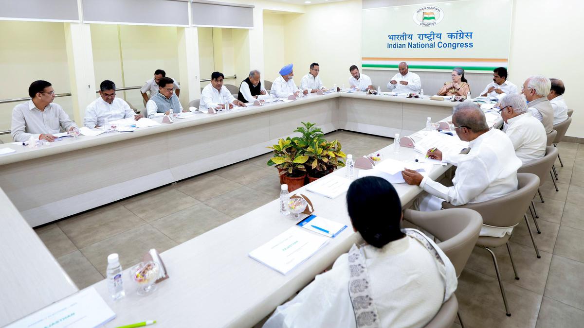 Congress Leadership Discusses Final Set Of Names For Rajasthan Assembly ...