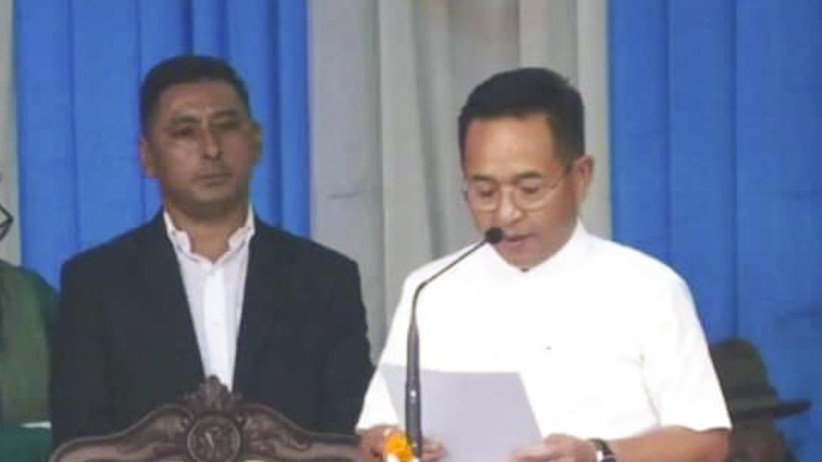 Prem Singh Tamang sworn in as Sikkim Chief Minister for second consecutive term