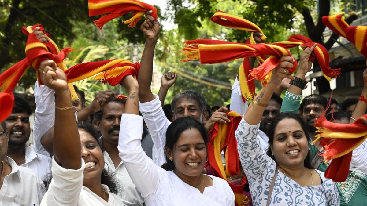 Vijay’s TVK disrupts Dravidian bipolar politics, takes early lead in over 100 seats
