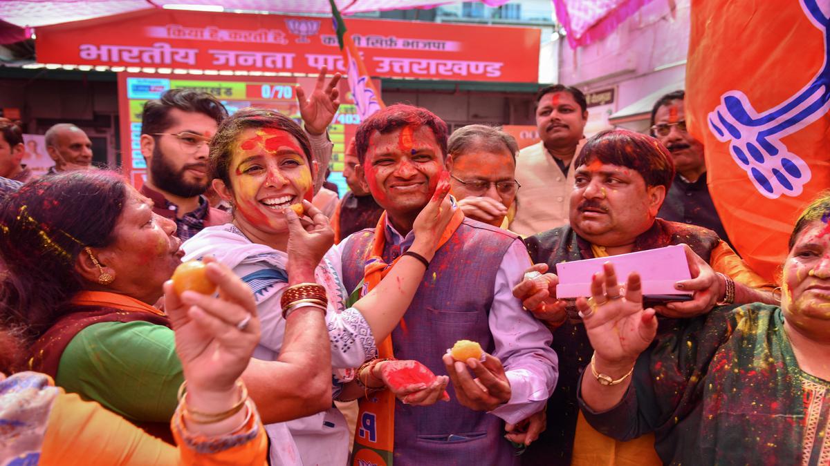 Uttarakhand election result updates | BJP wins 47 seats in Uttarakhand, Congress gets 19