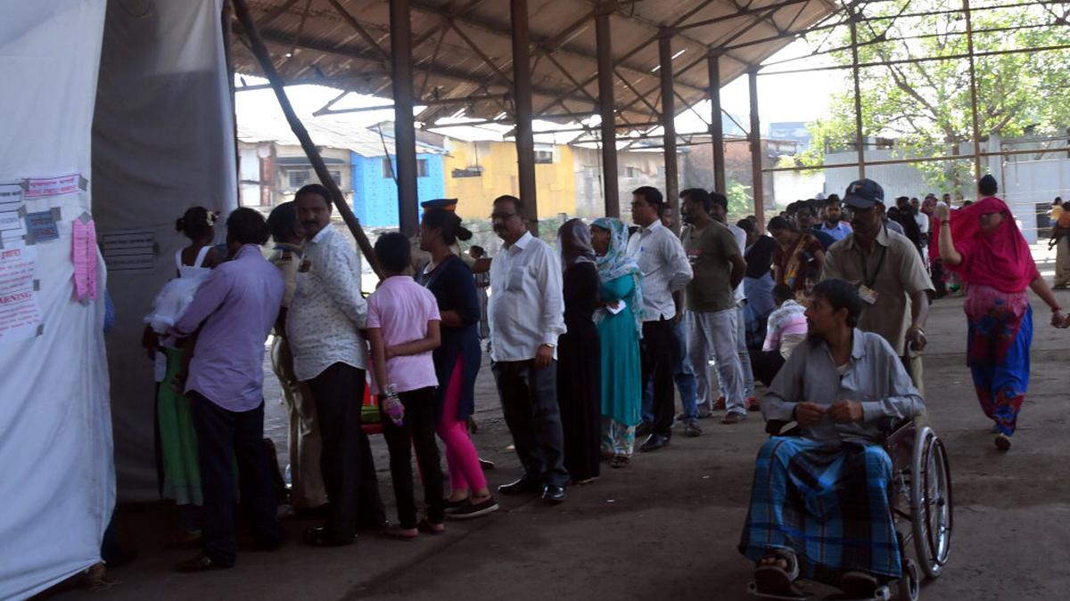 Peaceful but low polling in Maharashtra and Haryana