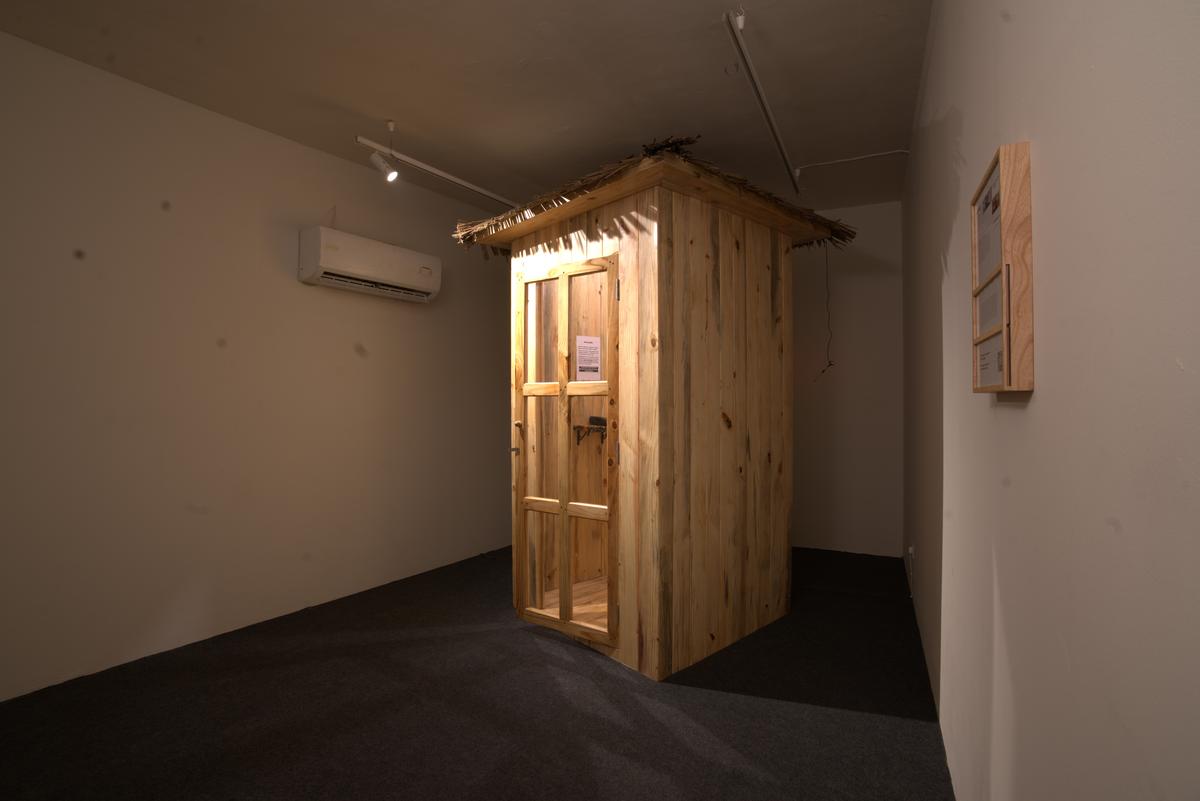 Lusaka-based artist Benny Blow’s Dr Bwanga installation at Serendipity Arts Festival. Lusaka-based artist Benny Blow’s Dr Bwanga installation at Serendipity Arts Festival.