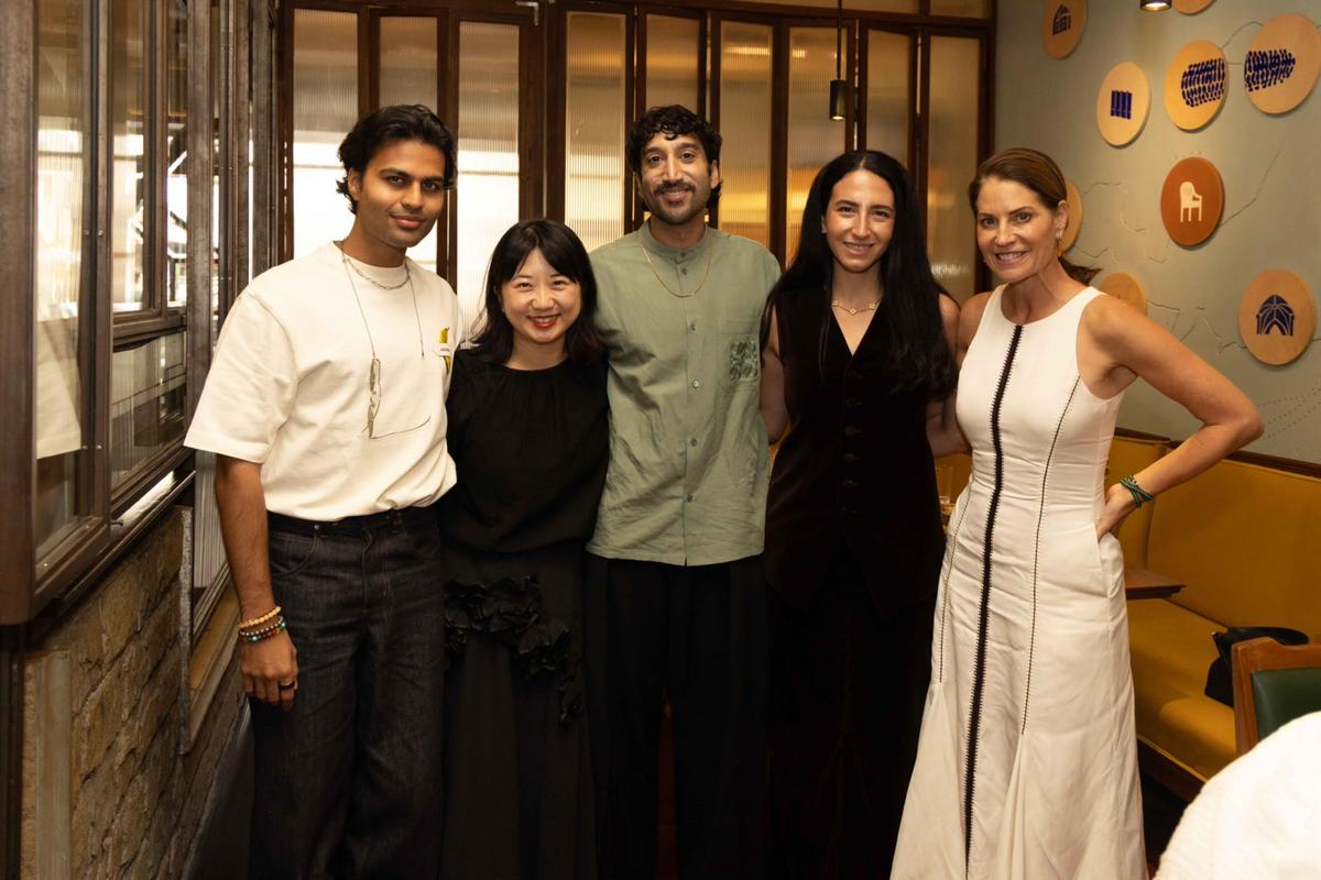 (From left) Akshat Rajan, Rachel Du, Rajiv Menon, Nina Regenstreif, and Tracy O’Brien. (From left) Akshat Rajan, Rachel Du, Rajiv Menon, Nina Regenstreif, and Tracy O’Brien.