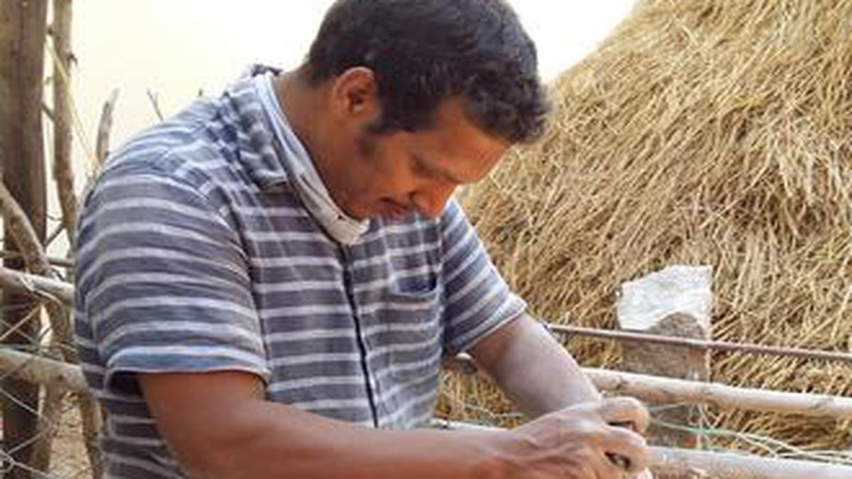 Stone carver Thirupathi P talks about his craft