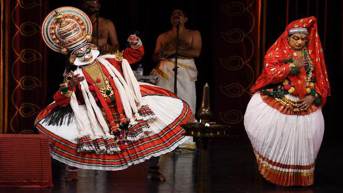 Kathakali classics at Kalakshetra festival - The Hindu