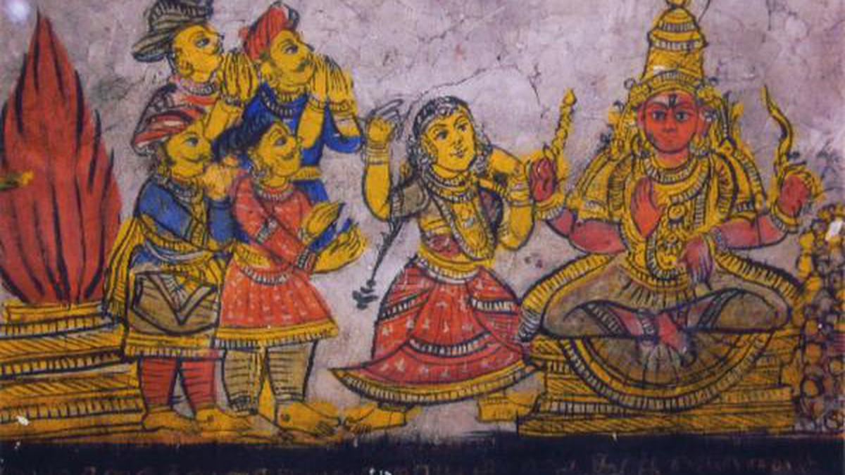 Celebrating Thanjavur S Art And History The Hindu   11frThanajvurpaintingjpg