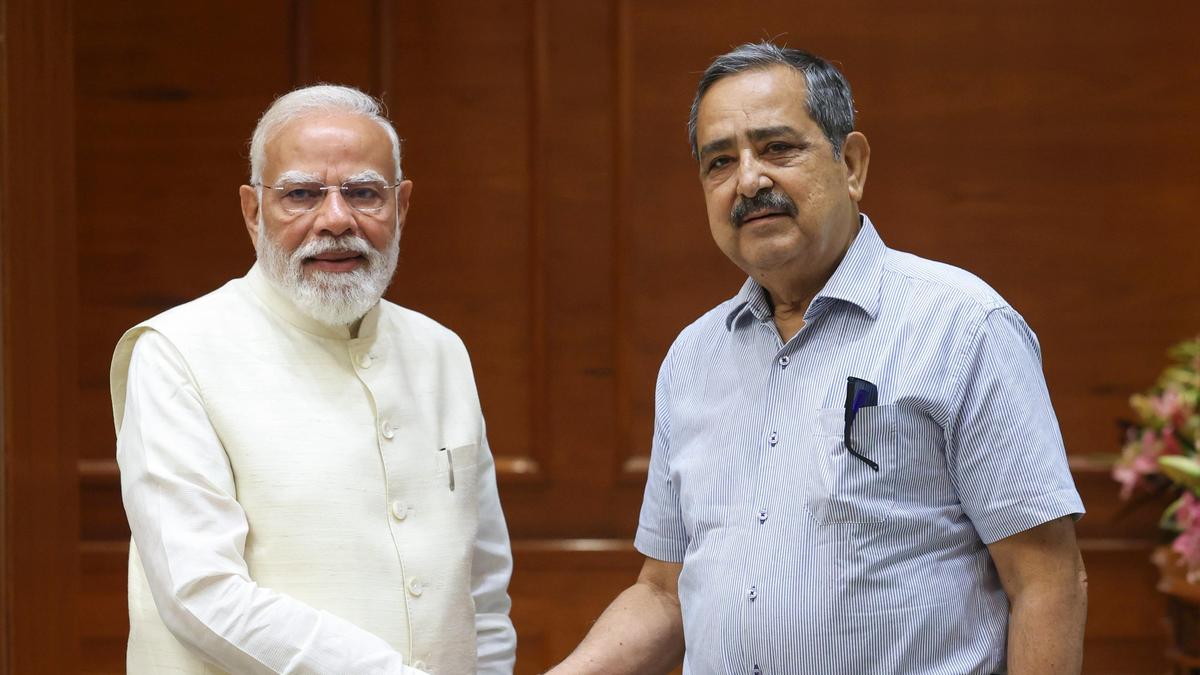 Newly appointed Niti Aayog vice chairman meets PM Modi