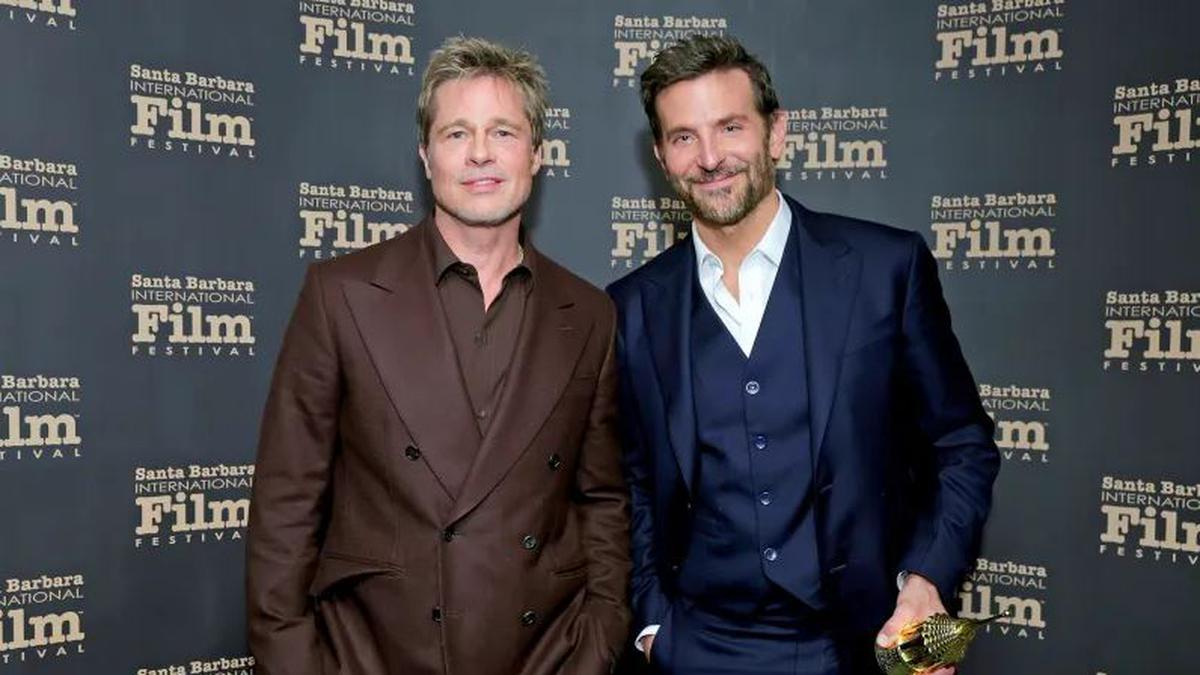 Brad Pitt honours Bradley Cooper at Santa Barbara Film Festival