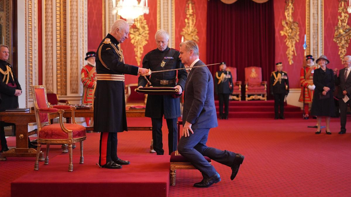 Christopher Nolan and Emma Thomas honoured by King Charles III