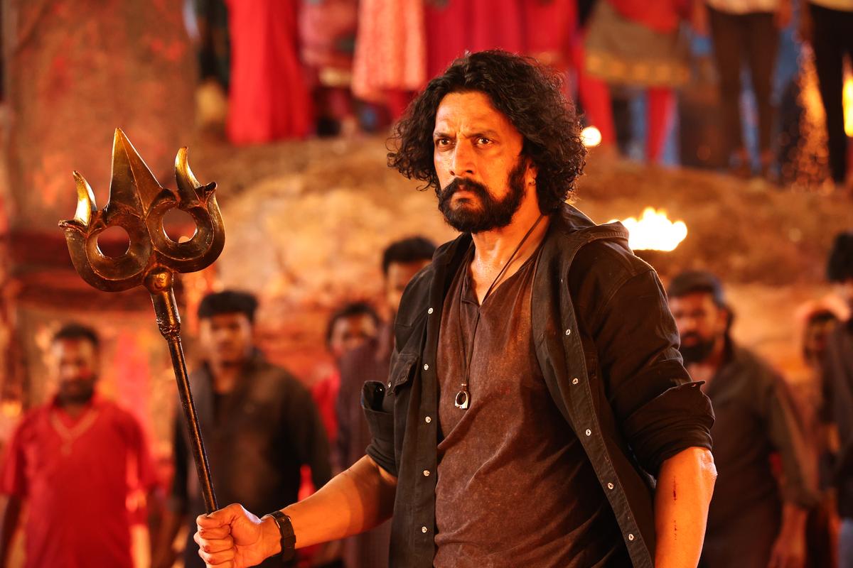 Sudeep in ‘Mark’.