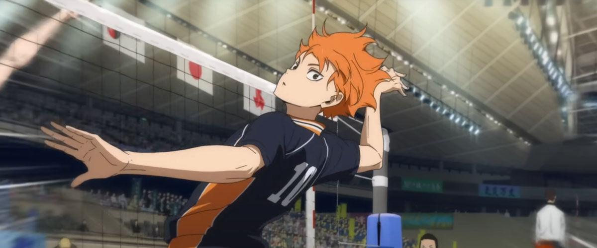 A still from ‘Haikyuu!! The Dumpster Battle’