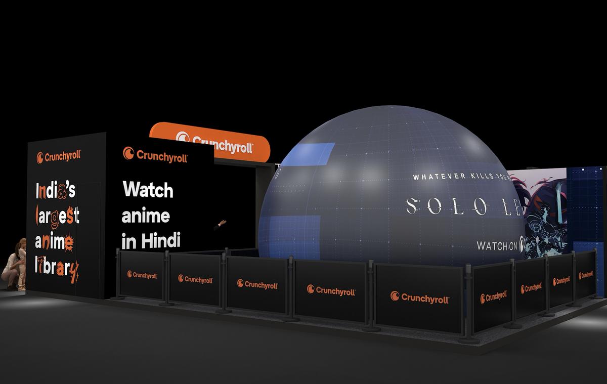 Crunchyroll’s Solo Leveling Dome at Comic Con Delhi 2024