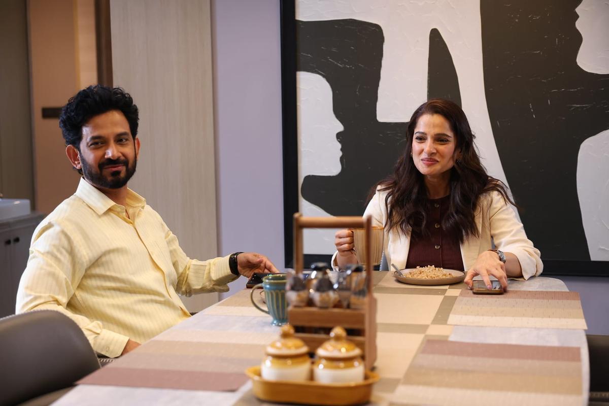 Un'immagine dallo spettacolo