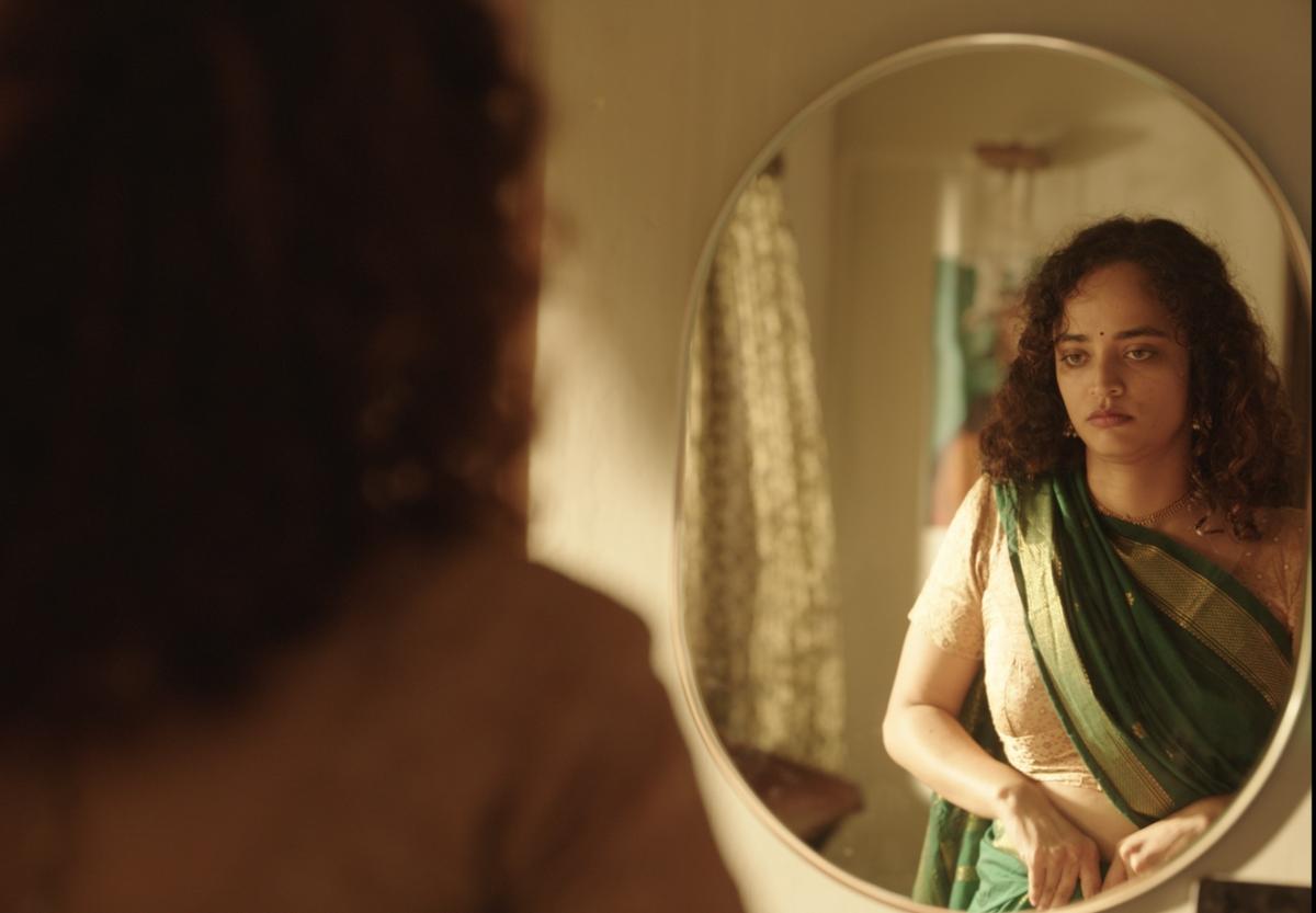 Anjali Sivaraman in a still from the Tamil film Bad Girl (2025).