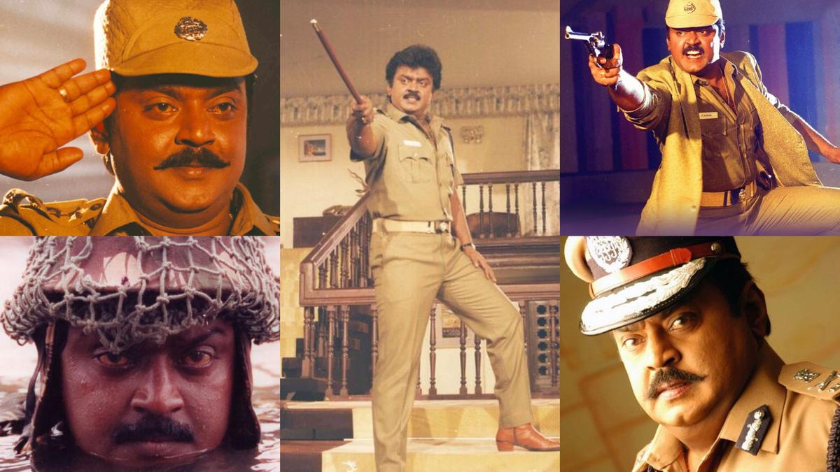 Adios, Captain Vijayakant: The quintessential cop and crusader on-screen