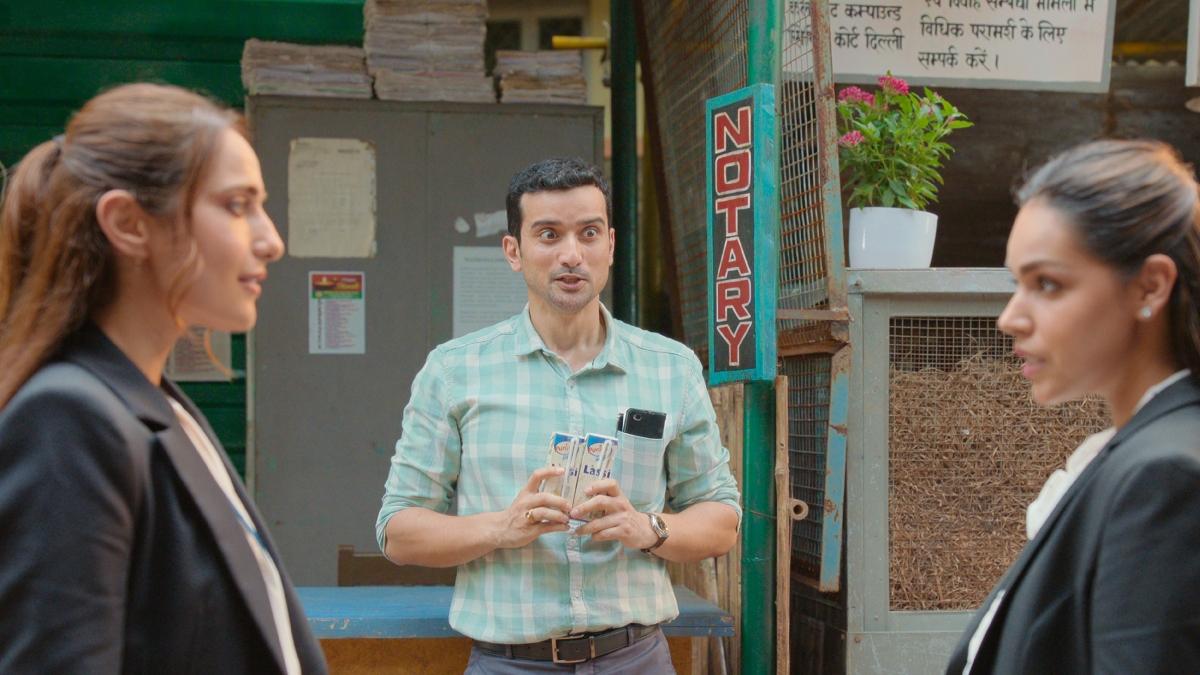 Un'immagine dallo spettacolo