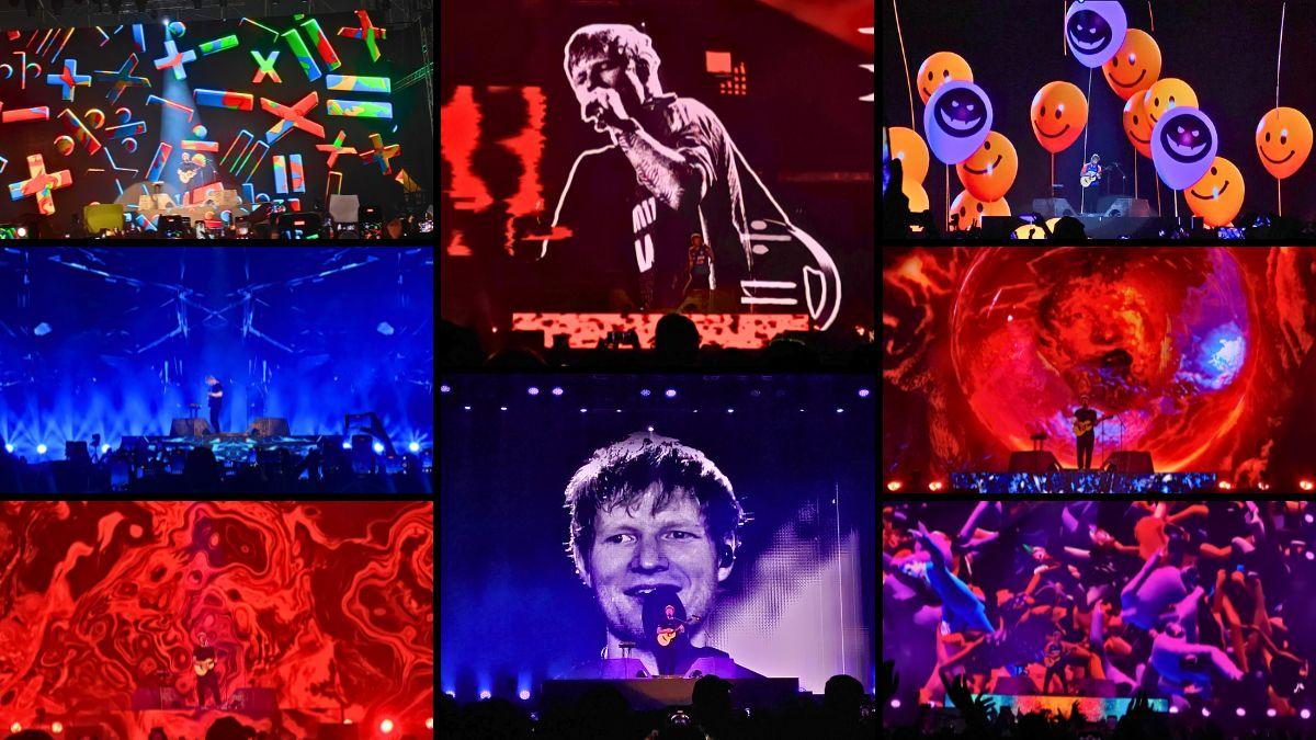 Ed Sheeran finds the sum of India in Delhi, closing his Mathematics Tour on the perfect high