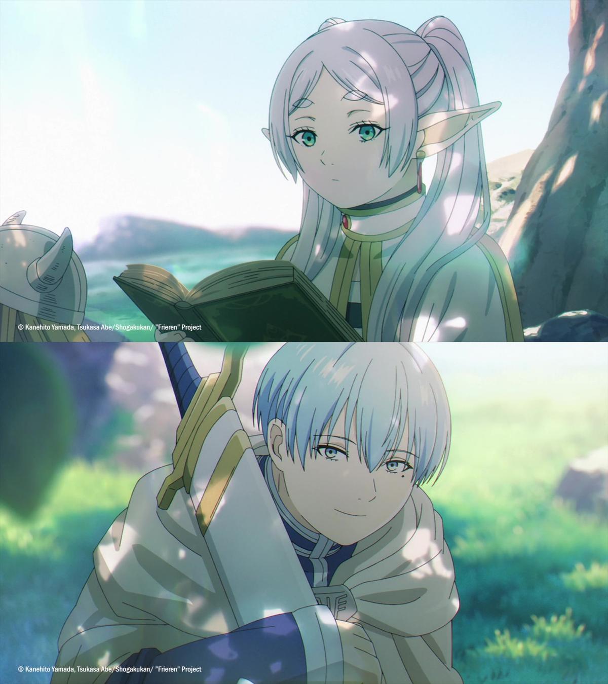 Uma foto da 2ª temporada de 'Frieren: Beyond Journey's End'