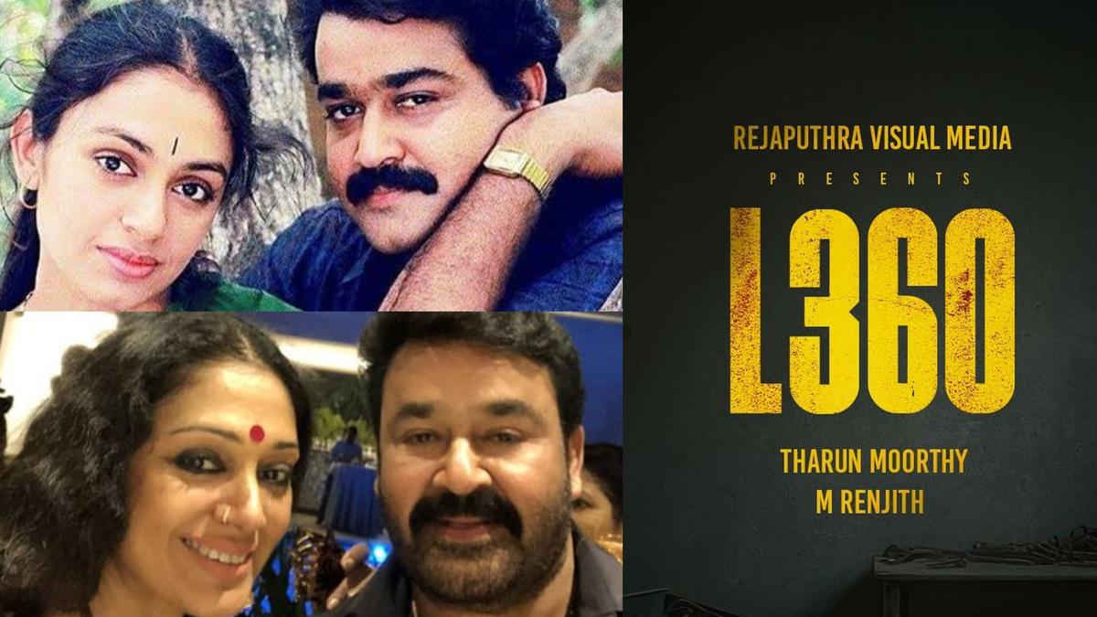 Shobana and Mohanlal, one of Malayalam cinema’s favourite pairs, to reunite in Tharun Moorthy’s ‘L 360’