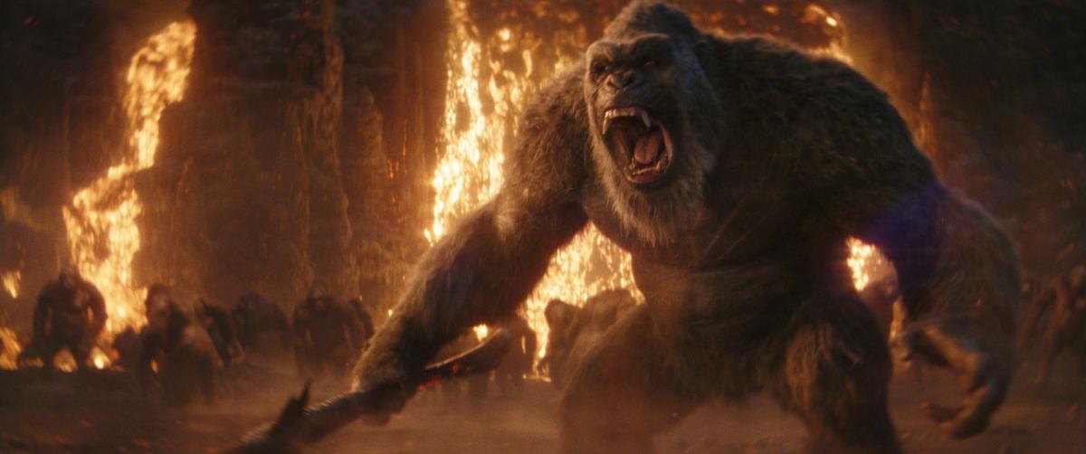 A still from ‘Godzilla x Kong: The New Empire’ 
