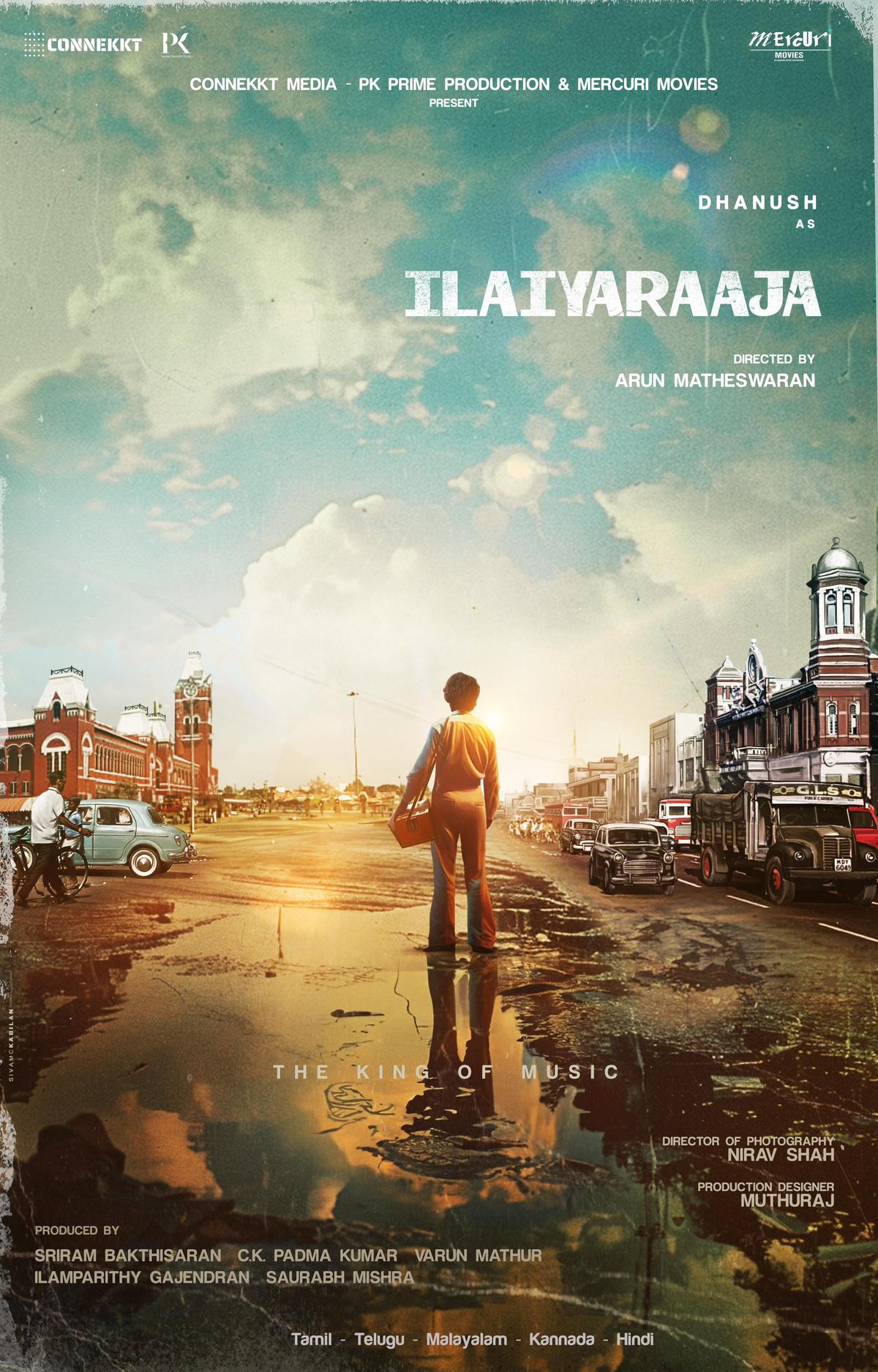 The first-look poster of Ilaiyaraaja’s biopic