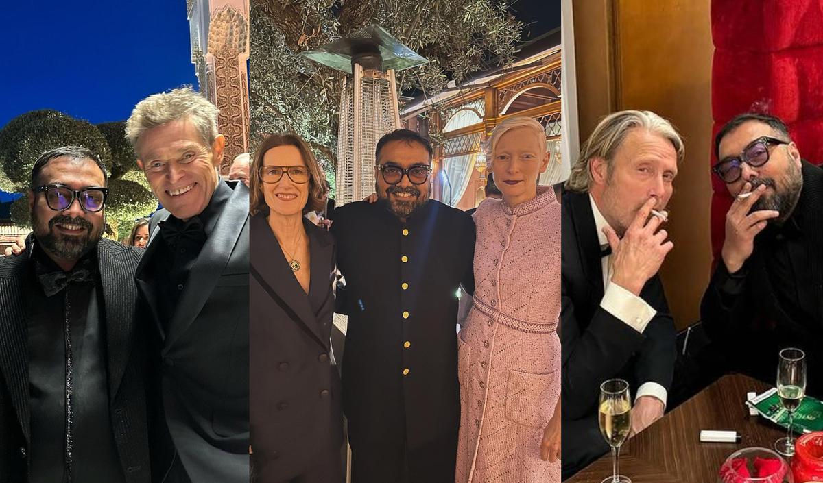 Anurag Kashyap condivide le foto con Mads Mikkelsen, Willem Dafoe e Tilda Swinton al Marrakesh International Film Festival