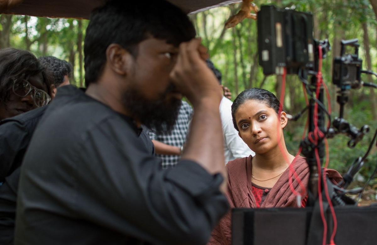 (L-R) Director PS Vinothraj and Anna Ben