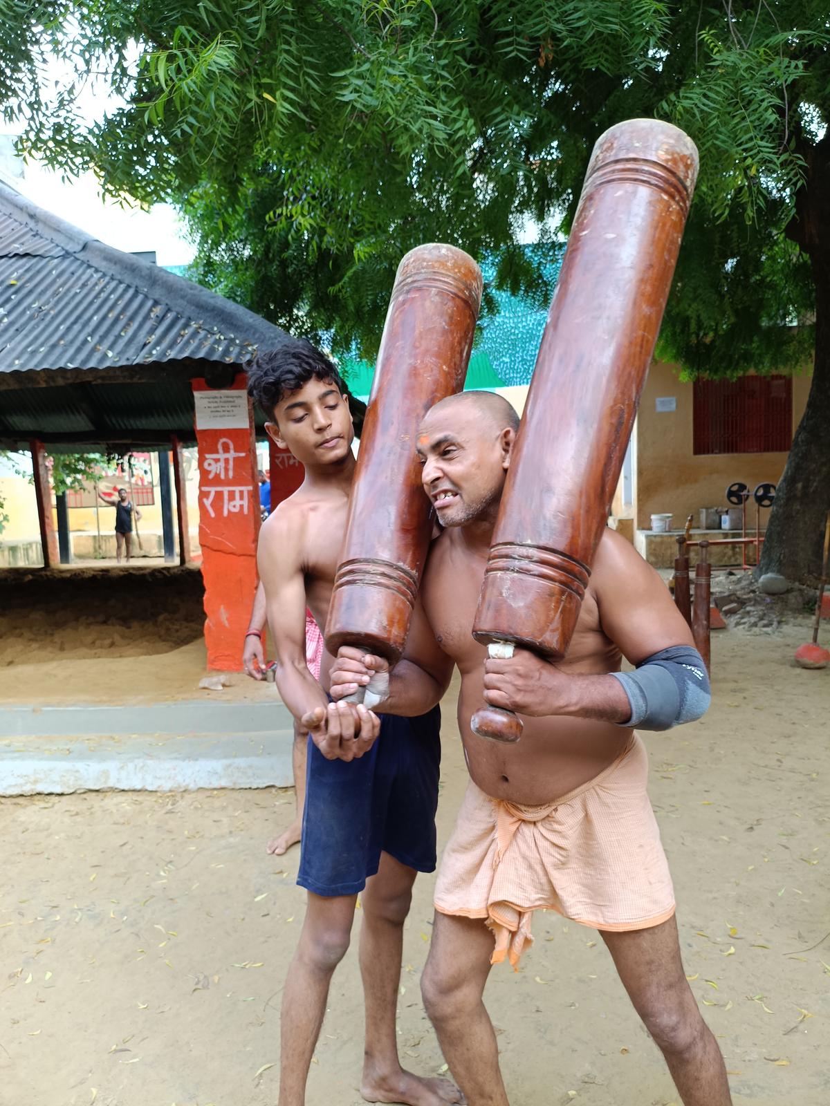 Tulsi Ghat Akhada at Varanasi Tulsi Ghat Akhada at Varanasi