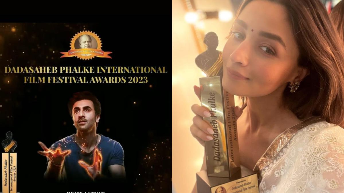 ‘RRR,’ Alia Bhatt, Ranbir Kapoor win at Dadasaheb Phalke International film festival awards 2023
