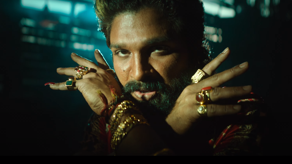 Pushpa Pushpa': Allu Arjun returns with the 'Thaggedhe Le' swag in first  single from 'Pushpa 2' - The Hindu