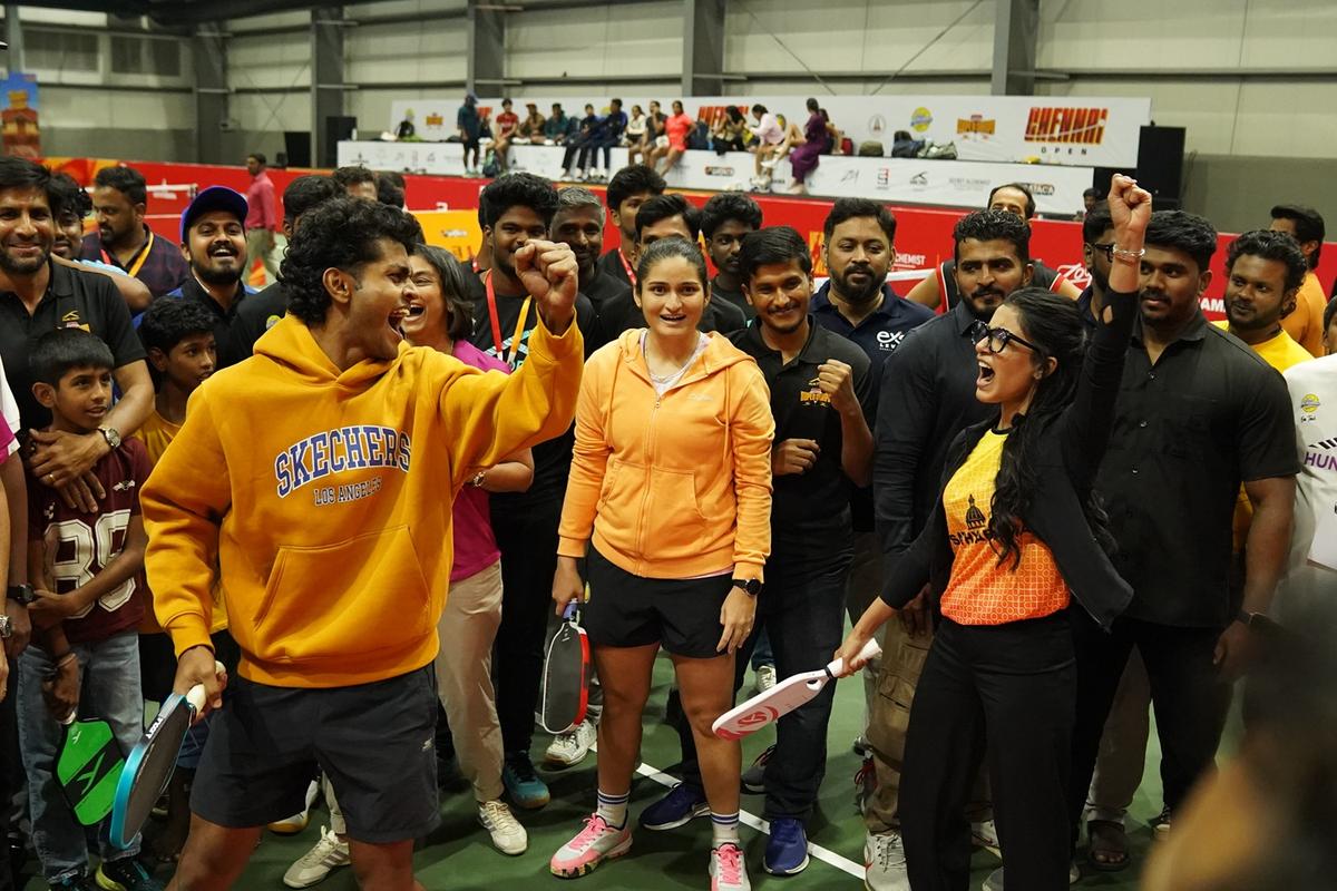 Samantha during the Chennai Open at Sathyabhama University