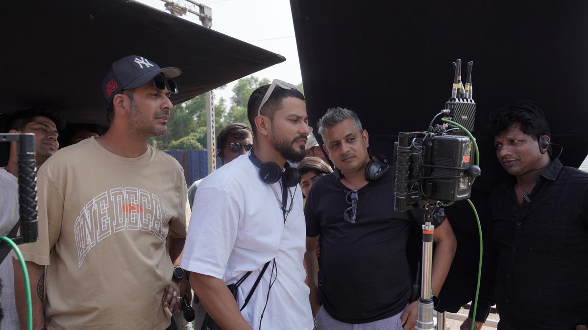 Kunal Kemmu on the sets of ‘Madgaon Express’.   