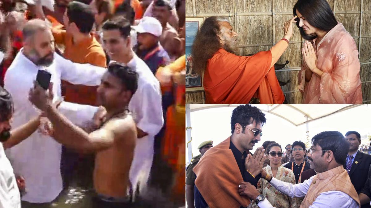 Bollywood at Maha Kumbh 2025: From Akshay Kumar to Katrina Kaif, celebrities who attended Sangam