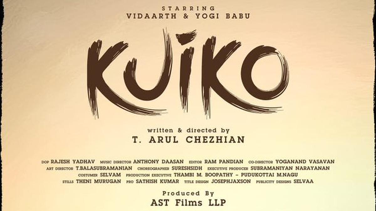 Yogi Babu, Vidaarth’s next titled ‘Kuiko’; title-look poster out